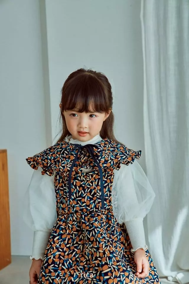 Rica - Korean Children Fashion - #fashionkids - Marie Padded One-piece - 8