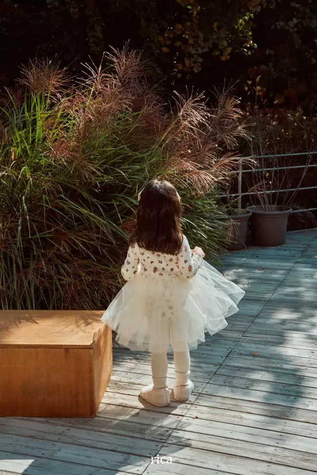 Rica - Korean Children Fashion - #fashionkids - Mini Rose Sha One-piece - 5