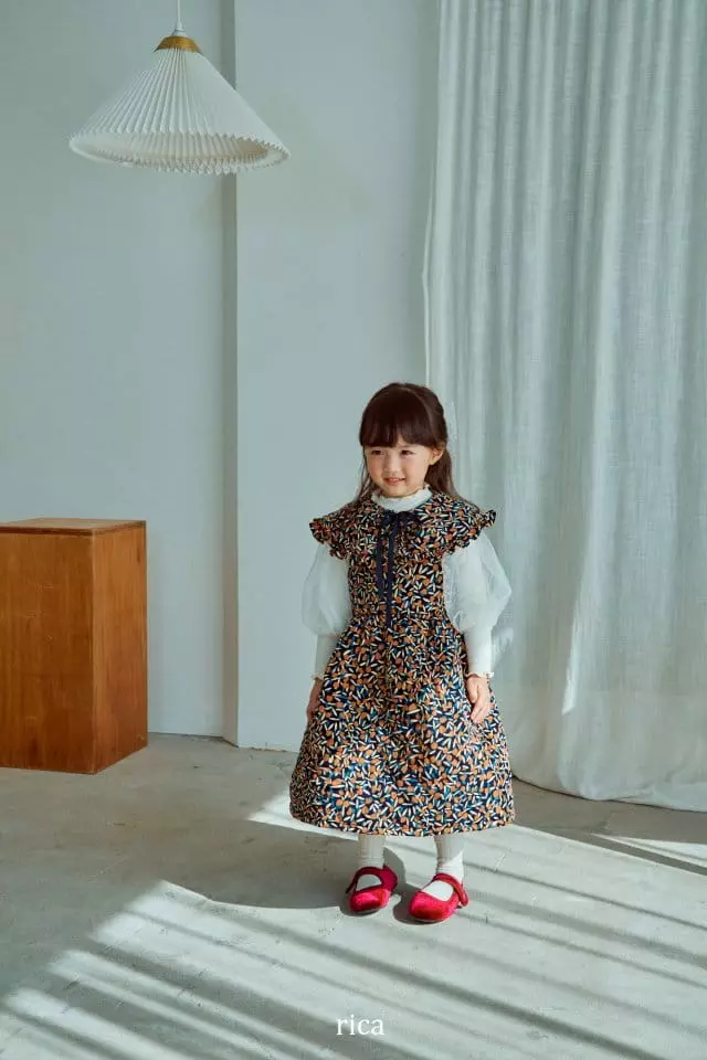 Rica - Korean Children Fashion - #kidsshorts - Marie Padded One-piece - 9