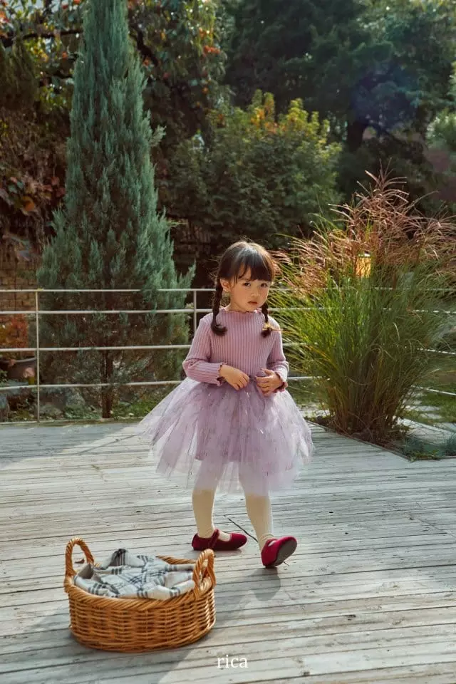 Rica - Korean Children Fashion - #kidsshorts - Chandelier Sha One-piece - 5