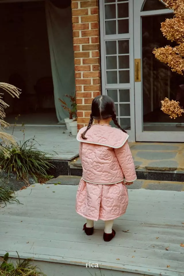 Rica - Korean Children Fashion - #kidsstore - Blanc Padded Jumper - 8