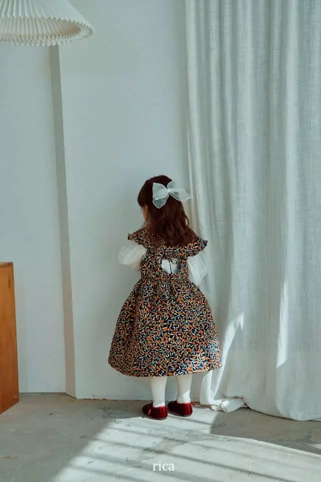 Rica - Korean Children Fashion - #kidzfashiontrend - Marie Padded One-piece - 11