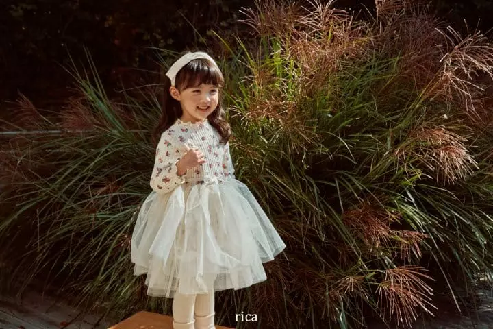 Rica - Korean Children Fashion - #kidzfashiontrend - Mini Rose Sha One-piece - 8