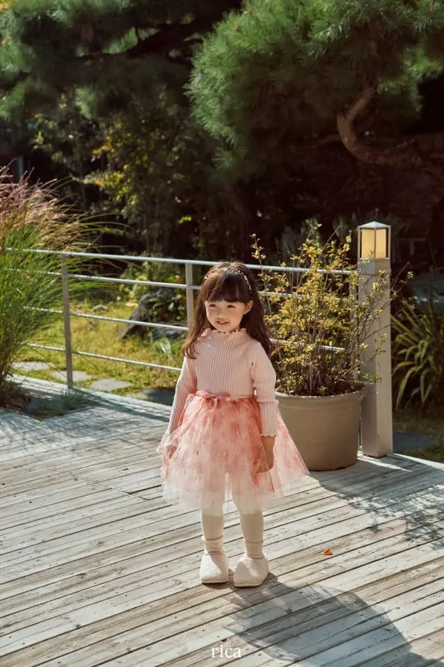 Rica - Korean Children Fashion - #littlefashionista - Chandelier Sha One-piece - 9