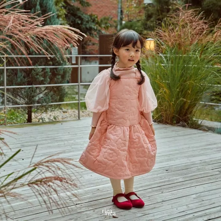 Rica - Korean Children Fashion - #littlefashionista - Blan Paded One-piece - 8