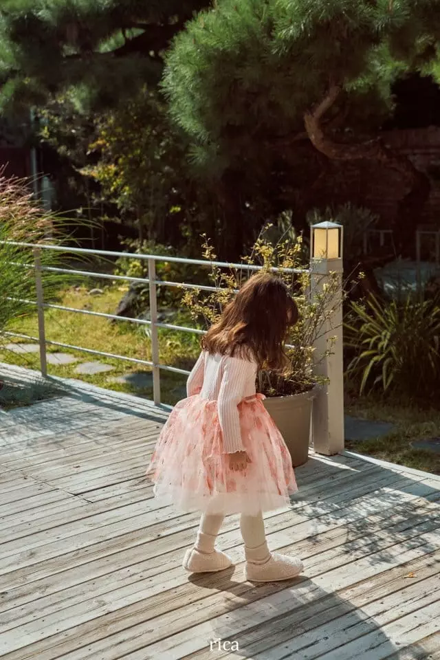 Rica - Korean Children Fashion - #minifashionista - Chandelier Sha One-piece - 11
