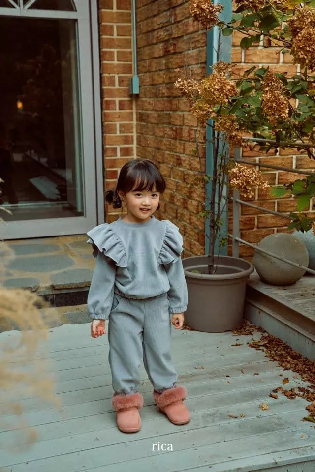 Rica - Korean Children Fashion - #minifashionista - Frill Set-up - 7