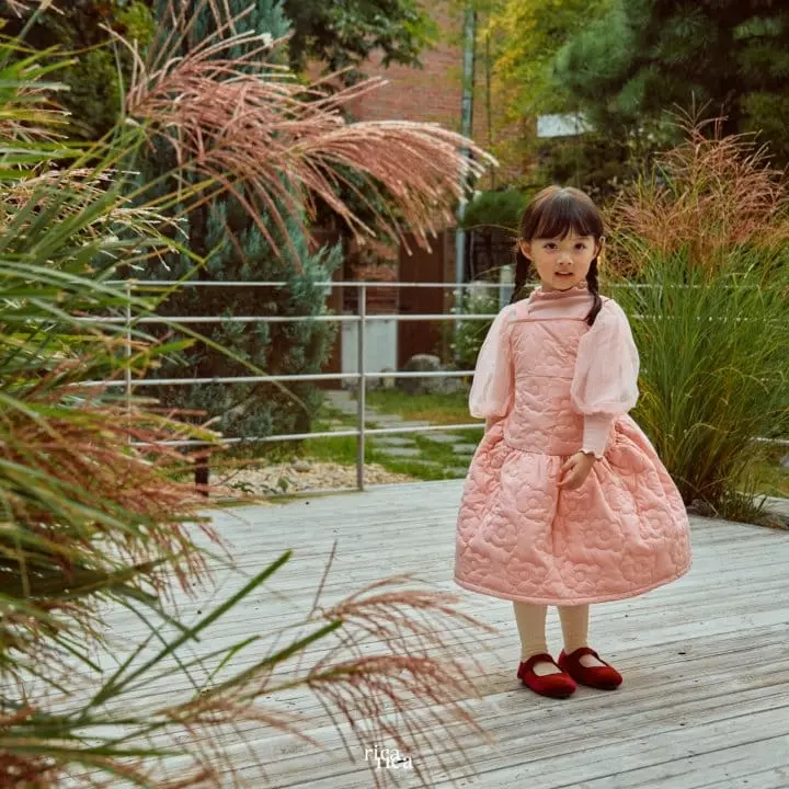 Rica - Korean Children Fashion - #prettylittlegirls - Blan Paded One-piece - 11
