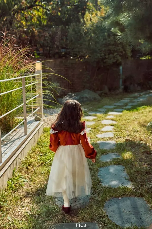 Rica - Korean Children Fashion - #todddlerfashion - Eve Velvet One-piece - 11