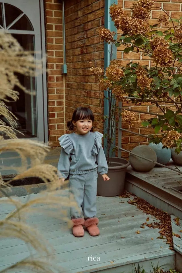 Rica - Korean Children Fashion - #todddlerfashion - Frill Set-up - 9