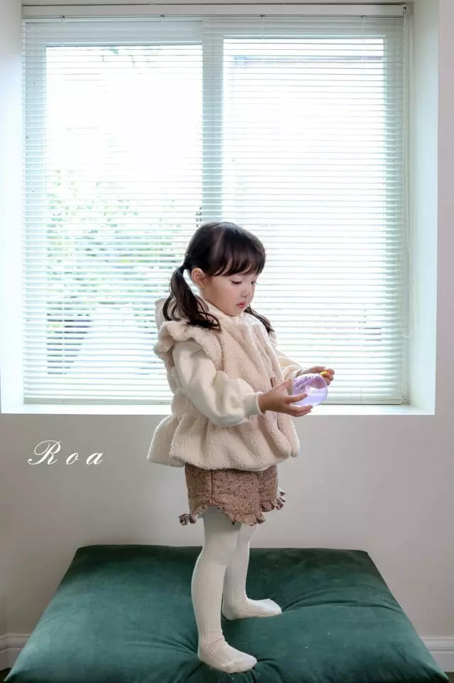 Roa - Korean Children Fashion - #childofig - Fluffy Vest - 12