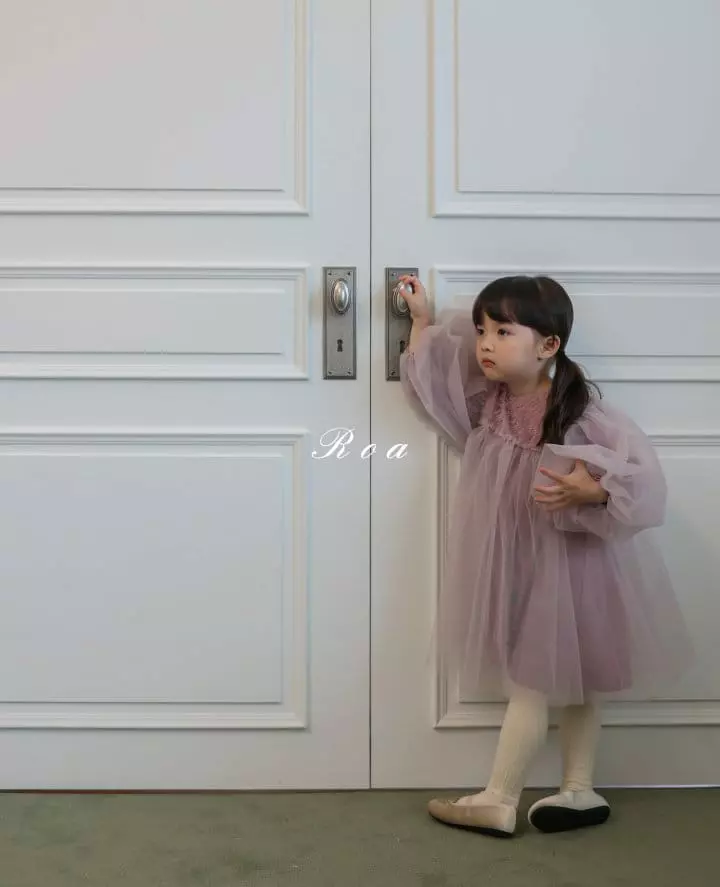 Roa - Korean Children Fashion - #childofig - Mesh One-piece - 10