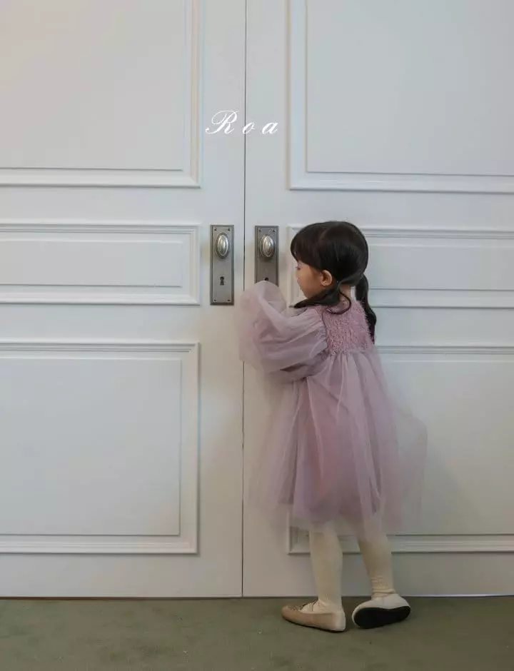 Roa - Korean Children Fashion - #childofig - Mesh One-piece - 11