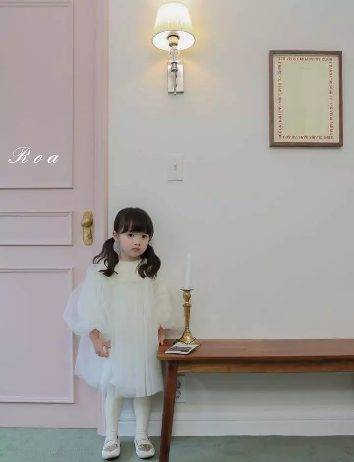 Roa - Korean Children Fashion - #childrensboutique - Mesh One-piece - 12