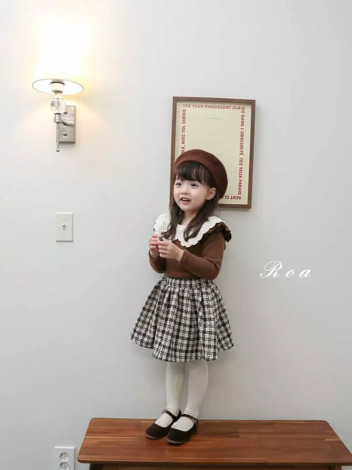 Roa - Korean Children Fashion - #kidzfashiontrend - Dungarees Wrinkle Skirt - 7