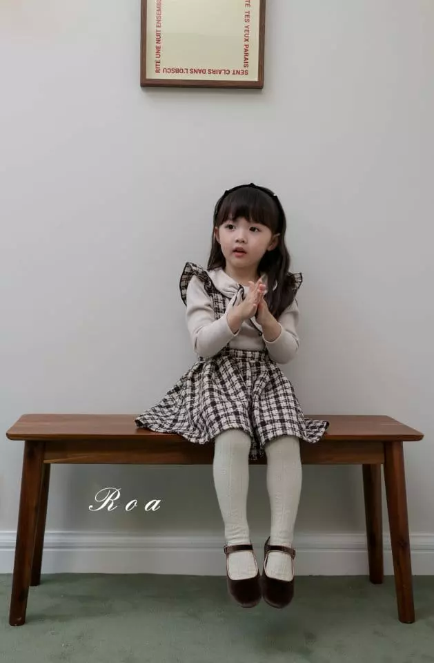 Roa - Korean Children Fashion - #magicofchildhood - Dungarees Wrinkle Skirt - 10