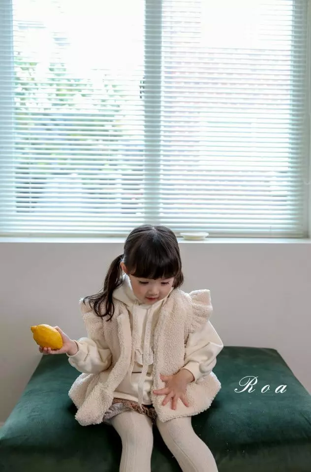 Roa - Korean Children Fashion - #minifashionista - Fluffy Vest - 10