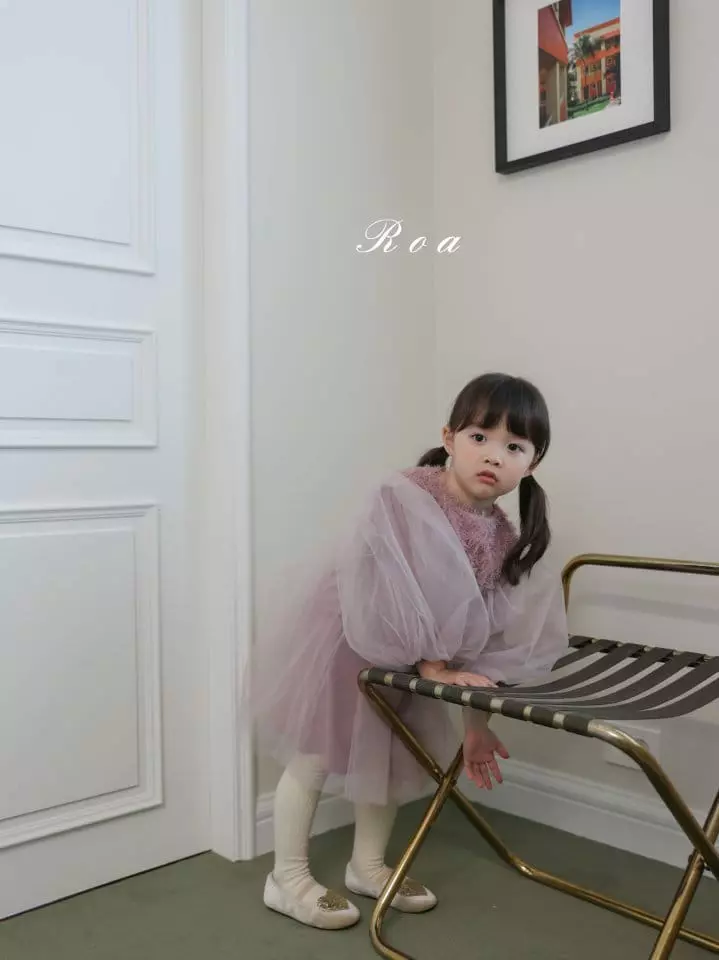 Roa - Korean Children Fashion - #prettylittlegirls - Mesh One-piece - 9