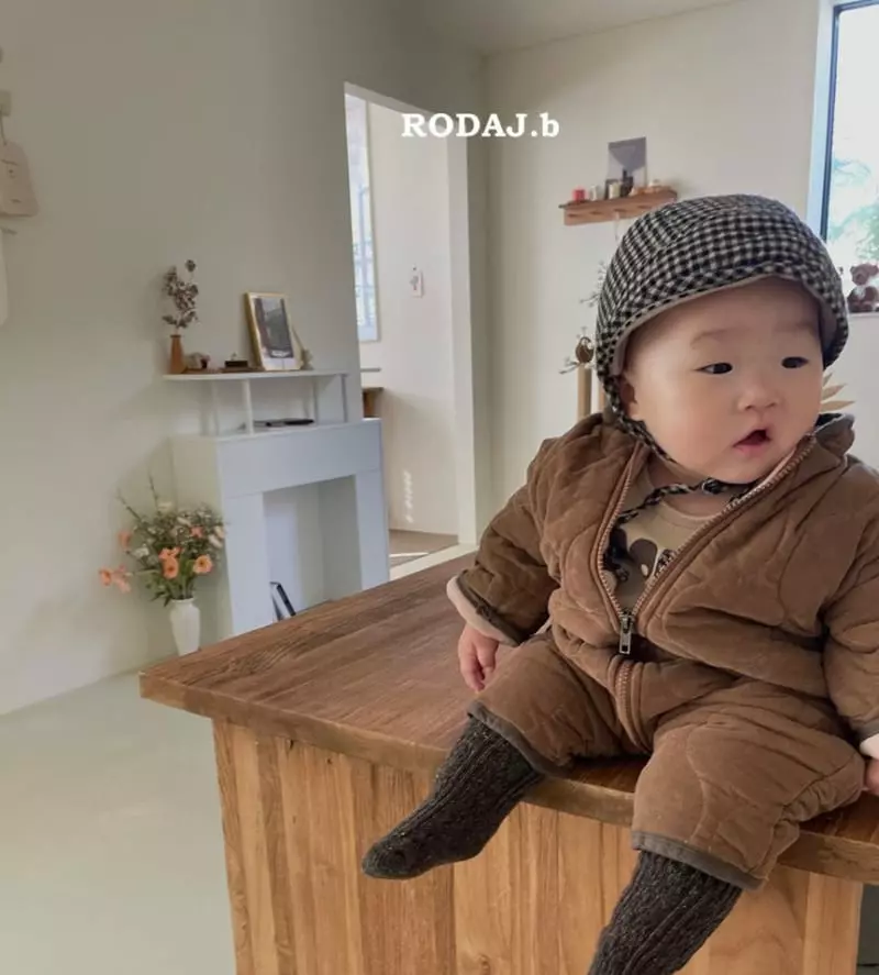 Roda J - Korean Baby Fashion - #babyboutiqueclothing - Bebe Smore Quilting Bodysuit - 8