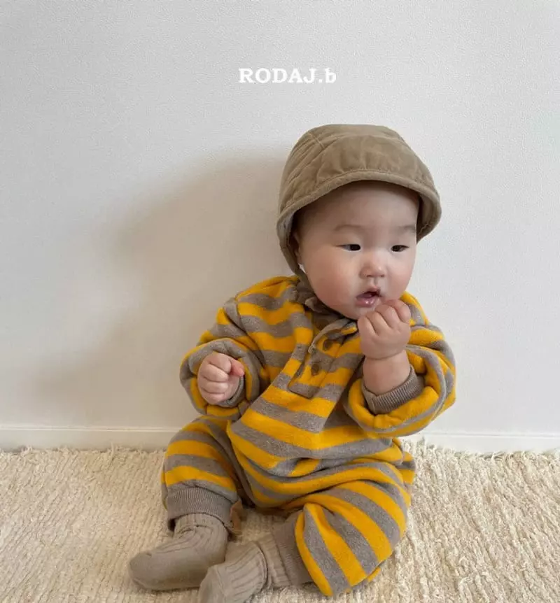 Roda J - Korean Baby Fashion - #babyclothing - Bebe Jec Stripes Bodysuit - 7