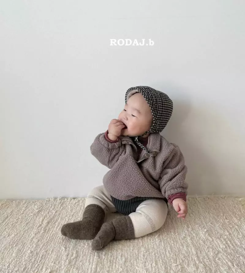 Roda J - Korean Baby Fashion - #babyoutfit - Bebe Hidden Open Tee - 9