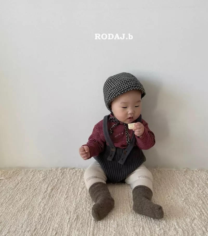 Roda J - Korean Baby Fashion - #babyoutfit - Bebe Story Dungarees Bloomer - 5
