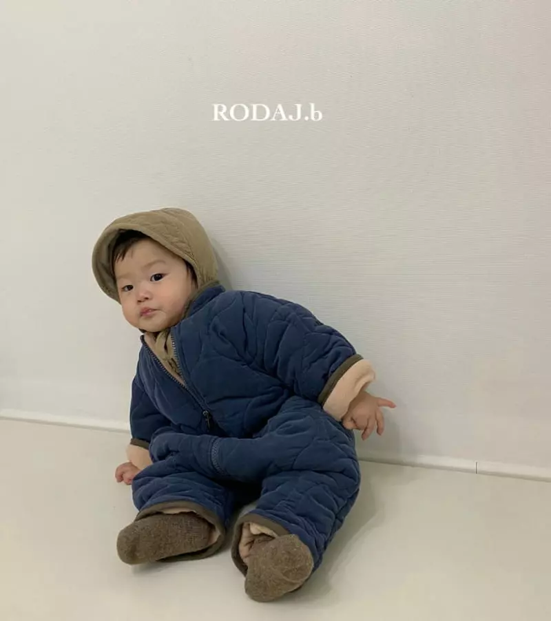Roda J - Korean Baby Fashion - #onlinebabyshop - Bebe Smore Quilting Bodysuit - 5