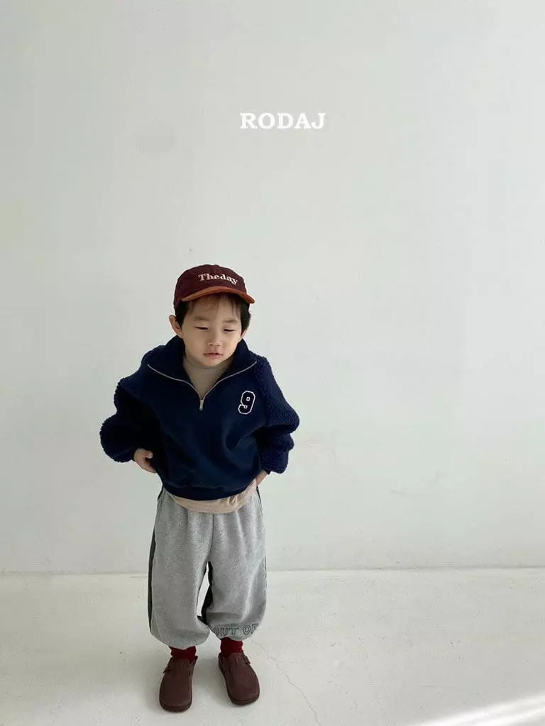 Roda J - Korean Children Fashion - #childrensboutique - Gugu Half Zip-up - 11