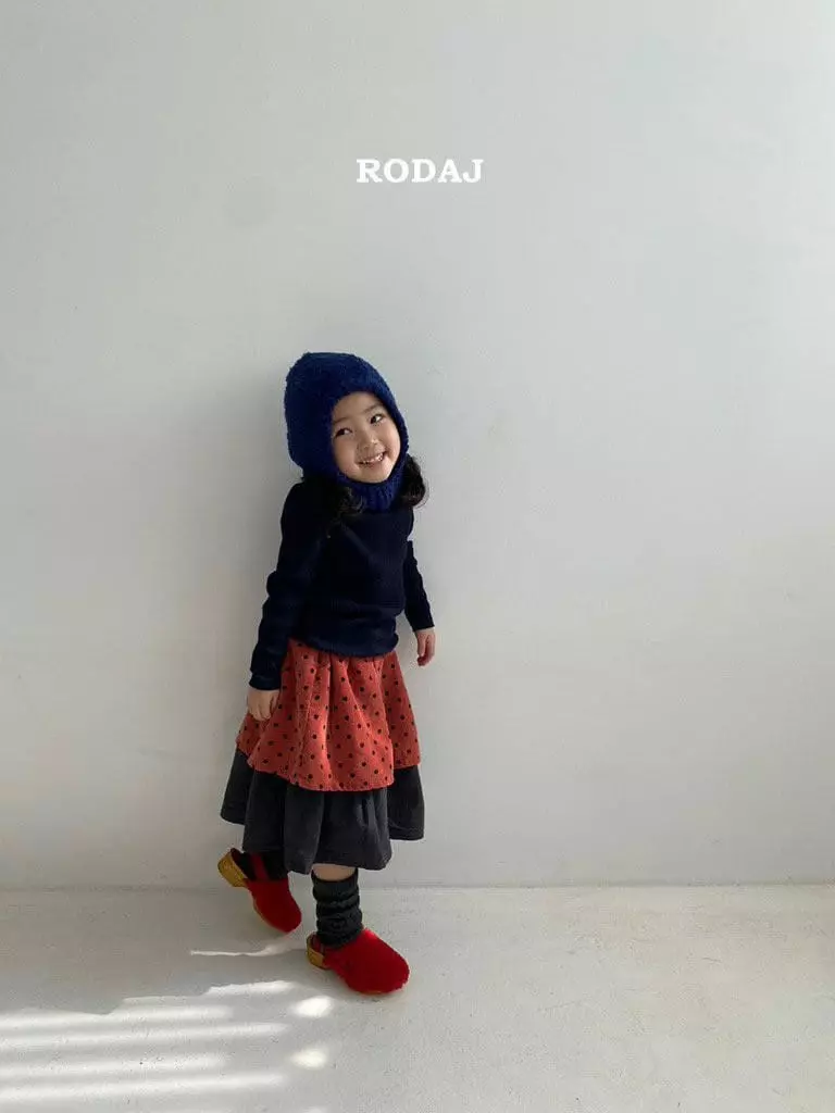 Roda J - Korean Children Fashion - #kidsshorts - Salty Rib Turtleneck Tee - 4