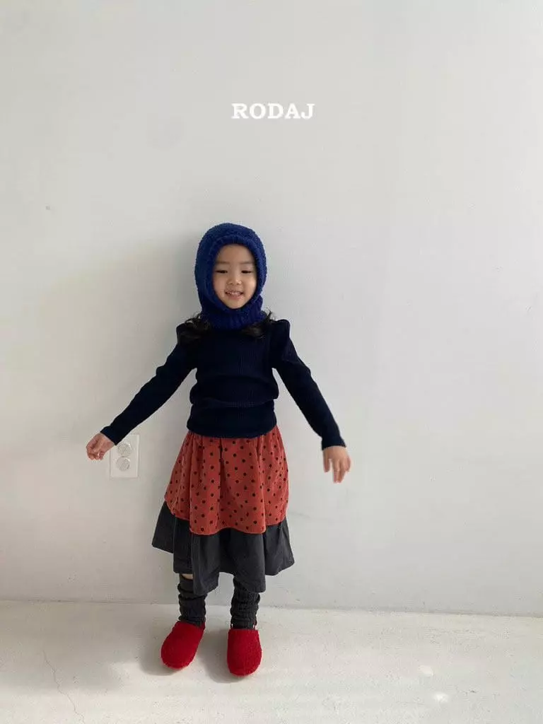Roda J - Korean Children Fashion - #kidzfashiontrend - Salty Rib Turtleneck Tee - 5
