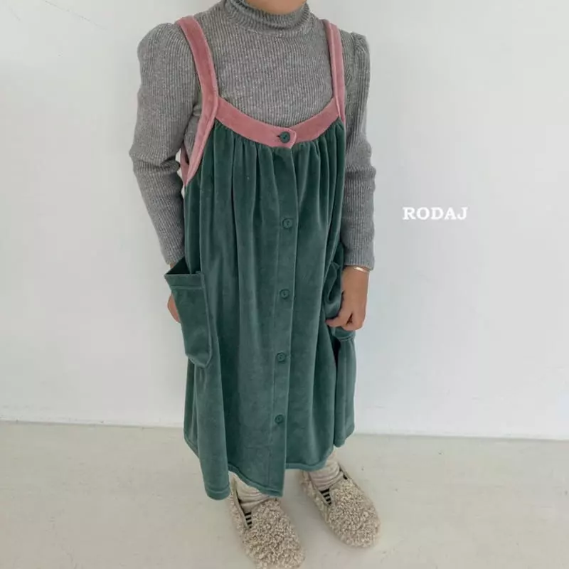 Roda J - Korean Children Fashion - #prettylittlegirls - Salty Rib Turtleneck Tee - 10