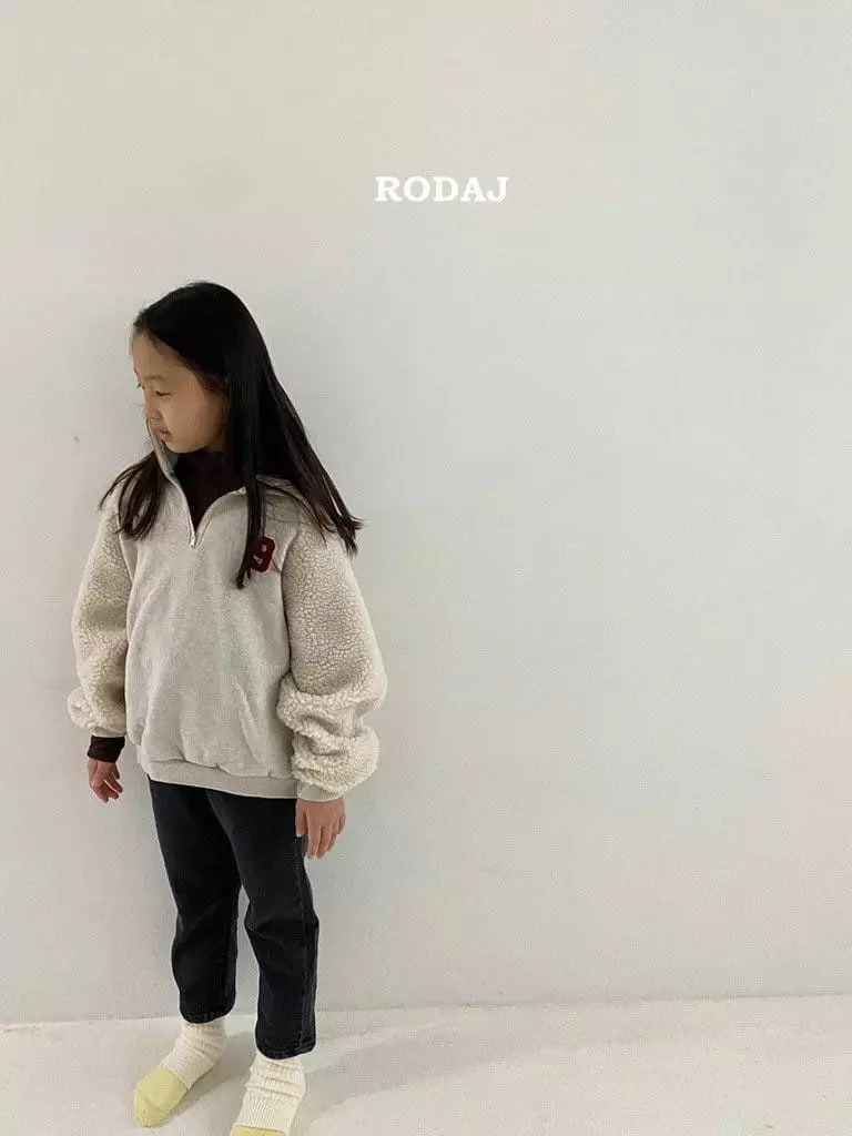 Roda J - Korean Children Fashion - #toddlerclothing - Gugu Half Zip-up - 8