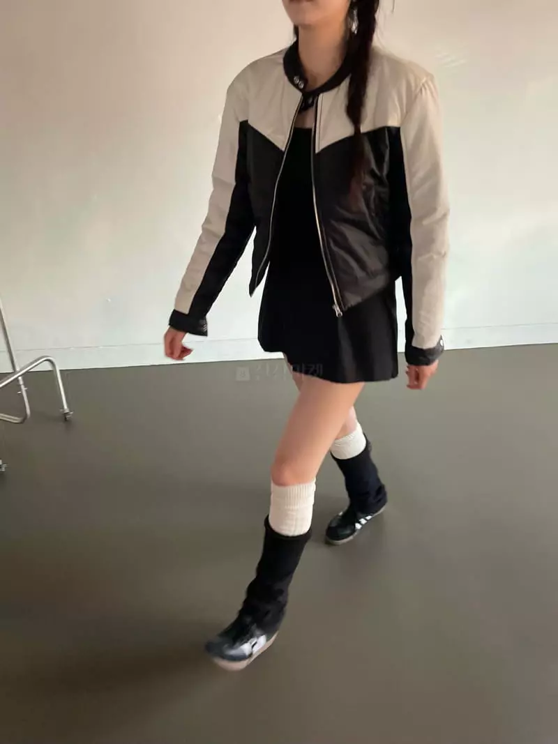 Rooof - Korean Women Fashion - #momslook - Moto Jacket