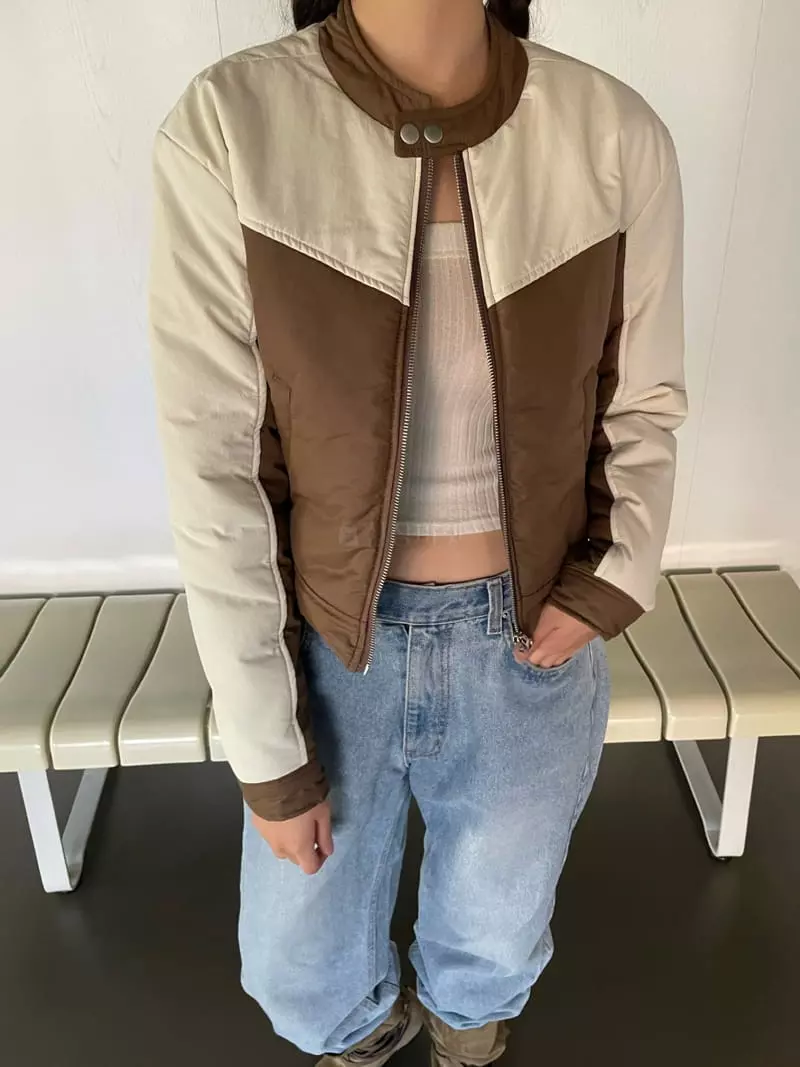 Rooof - Korean Women Fashion - #momslook - Moto Jacket - 11