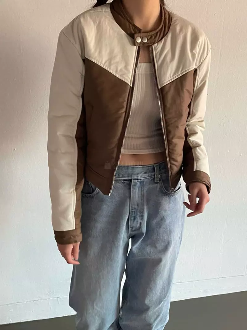 Rooof - Korean Women Fashion - #momslook - Moto Jacket - 3