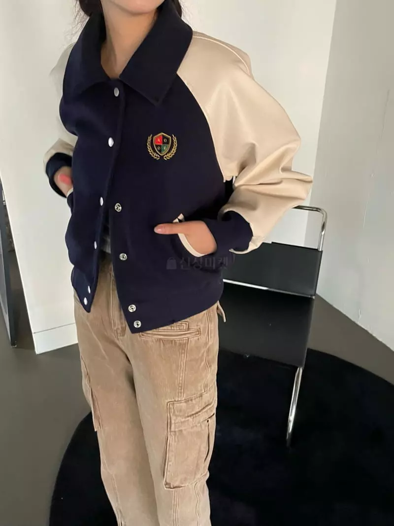 Rooof - Korean Women Fashion - #momslook - Roof Stardium Jumper - 10