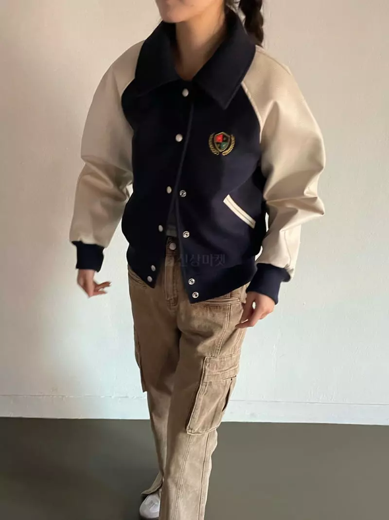 Rooof - Korean Women Fashion - #momslook - Roof Stardium Jumper - 12