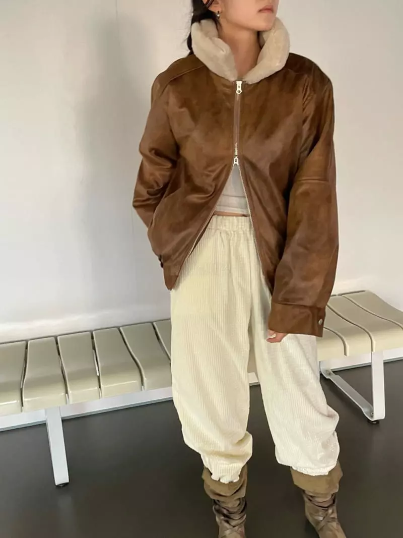 Rooof - Korean Women Fashion - #momslook - Crick Jacket - 9