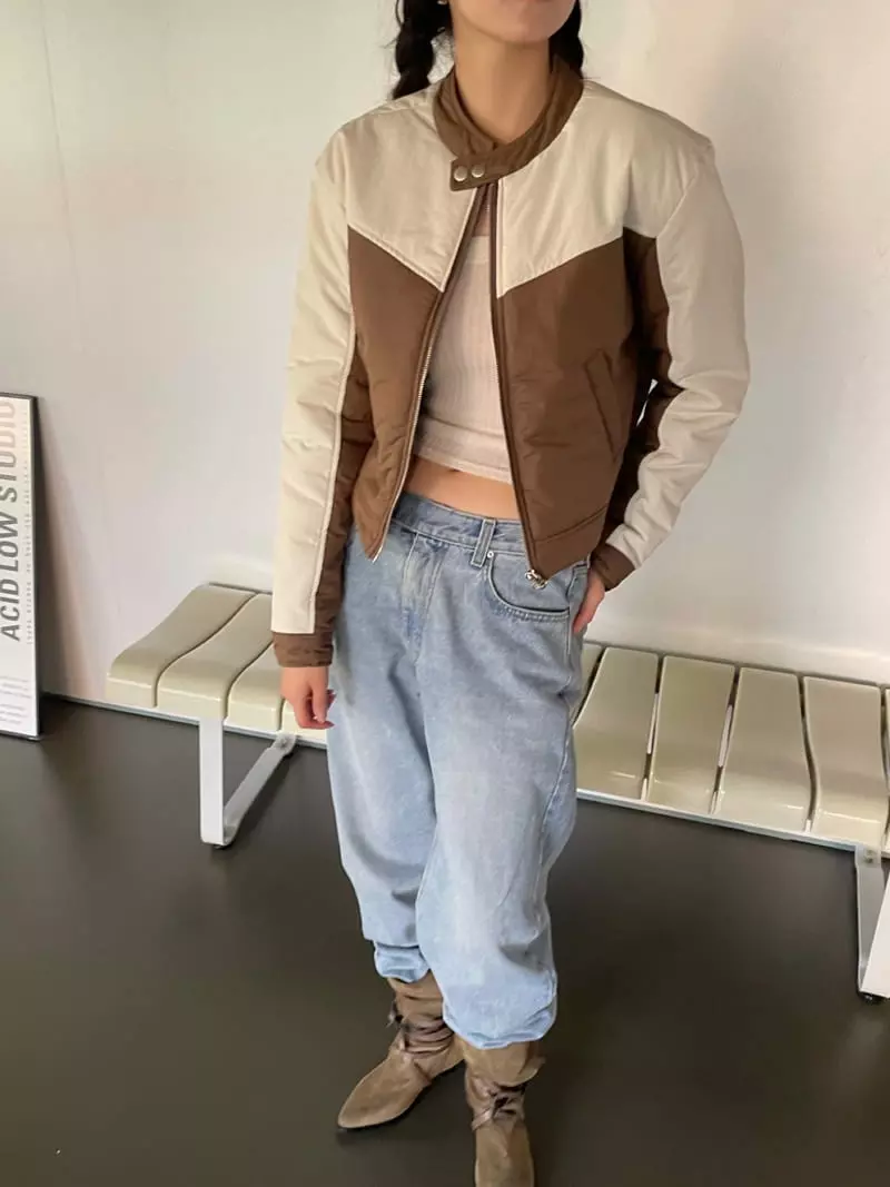 Rooof - Korean Women Fashion - #womensfashion - Moto Jacket - 12