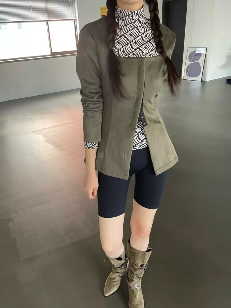 Rooof - Korean Women Fashion - #womensfashion - Cantata Turtleneck Tee
