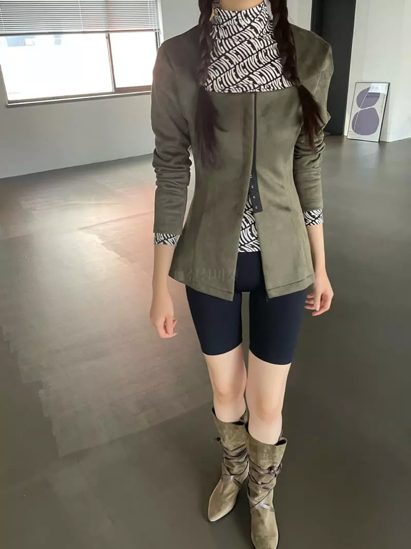 Rooof - Korean Women Fashion - #womensfashion - Cantata Turtleneck Tee - 3