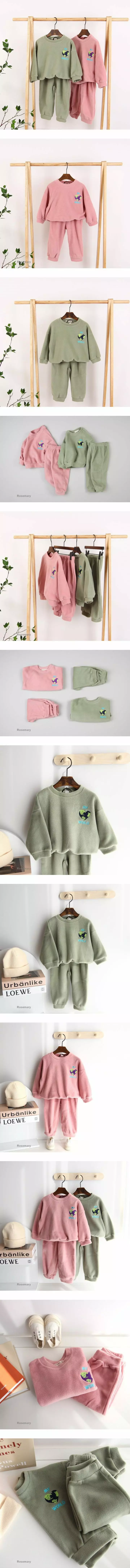 Rosemary - Korean Children Fashion - #littlefashionista - World Top Bottom Set