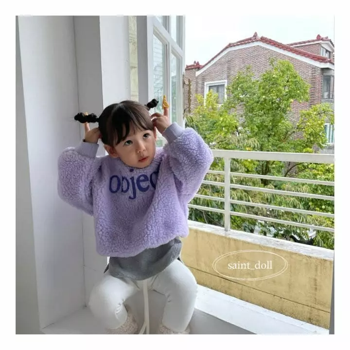 Saint Doll - Korean Children Fashion - #Kfashion4kids - Bbogle Embrodiery Sweatshirt - 3