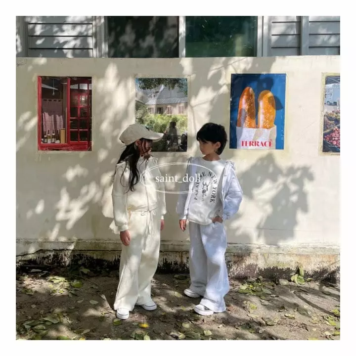 Saint Doll - Korean Children Fashion - #kidzfashiontrend - Fleece Roll Up Pants with Mom - 4