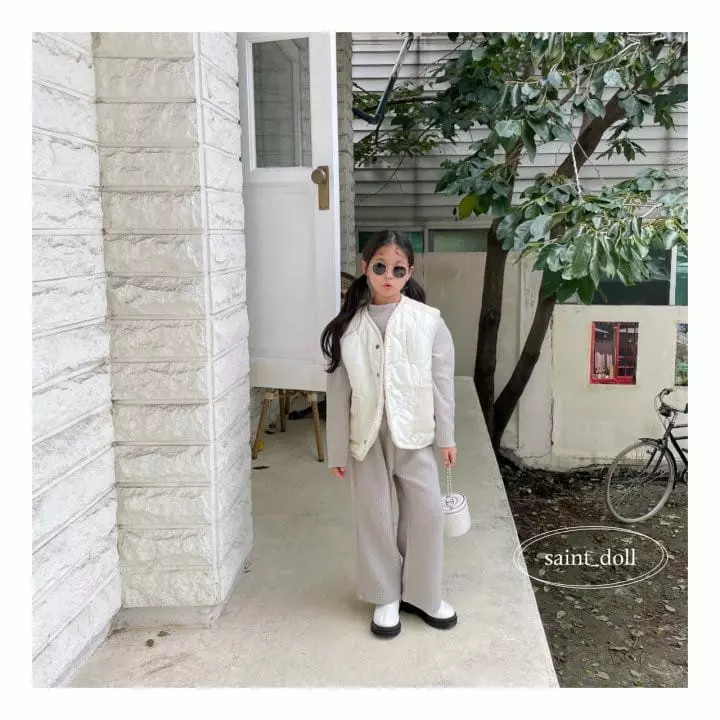 Saint Doll - Korean Children Fashion - #Kfashion4kids - Knit Wide Pants with Mom - 5