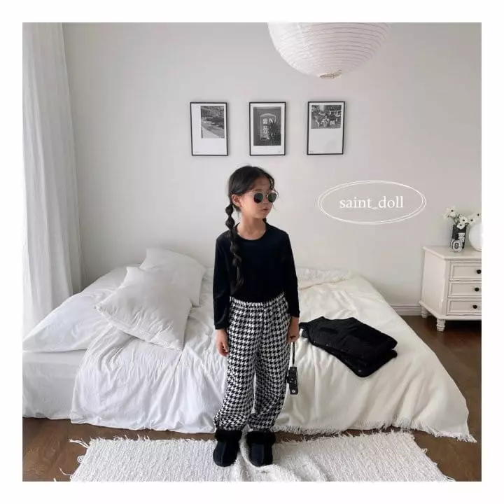Saint Doll - Korean Children Fashion - #childofig - Mink Sticky Tee - 3
