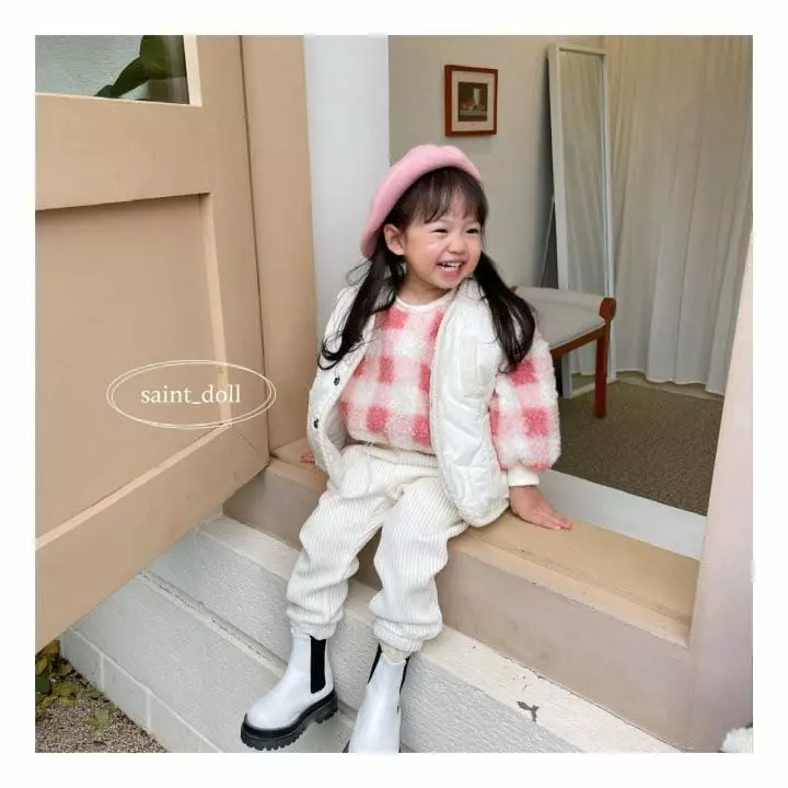 Saint Doll - Korean Children Fashion - #childofig - Veloure Pants with Mom - 11