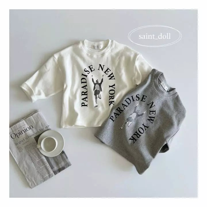 Saint Doll - Korean Children Fashion - #childofig - New York Tee with Mom