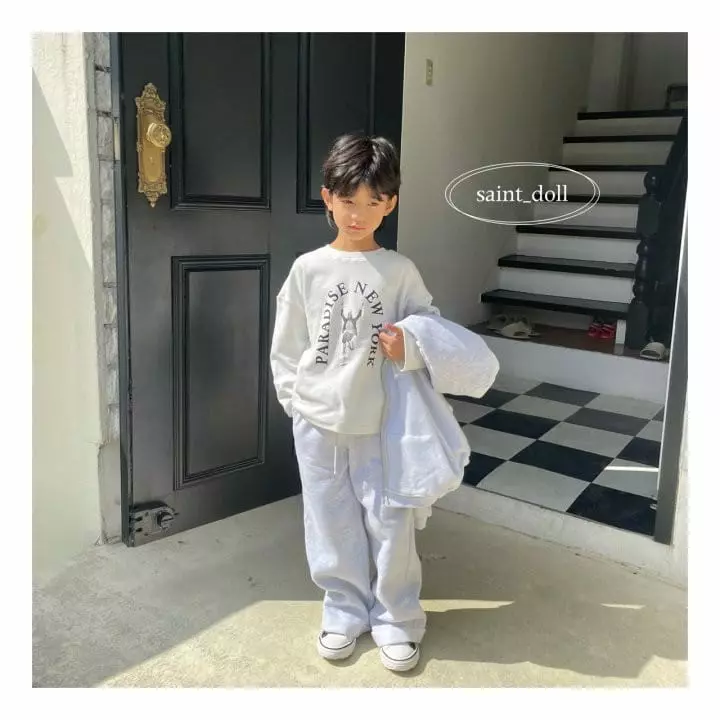 Saint Doll - Korean Children Fashion - #childofig - New York Tee with Mom - 2