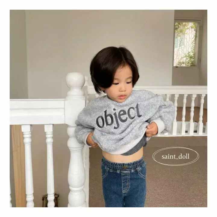 Saint Doll - Korean Children Fashion - #childofig - Bbogle Embrodiery Sweatshirt - 11